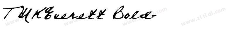 TWKEverett Bold字体转换